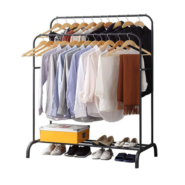 Rebrilliant Alovinard 43.3'' Metal Clothes Rack Wayfair
